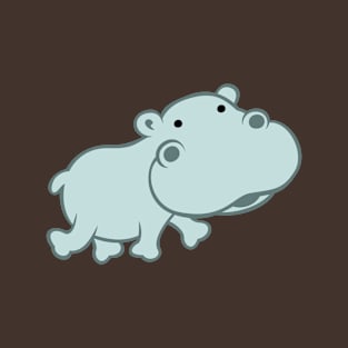 Bebé Hipopótamo T-Shirt