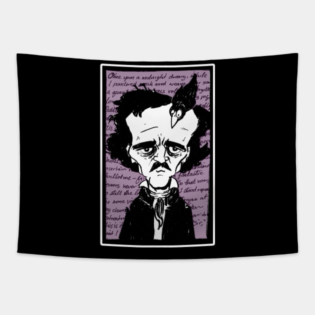 Nevermore Tapestry by BottleRocket