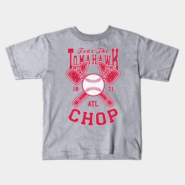 Atlanta Braves Chop on MLB Baseball T-shirt 