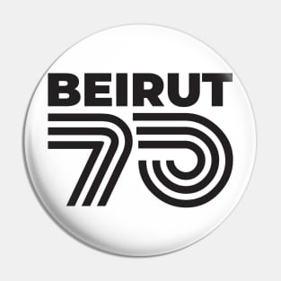 Beirut 75 Light Color Pin