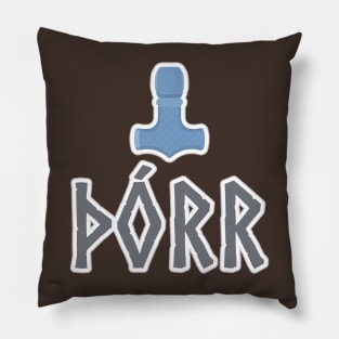 Thor Mjolnir Norse Mythology Hammer Viking Nordic Pillow