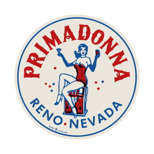 Vintage Primadonna Club Reno Nevada T-Shirt