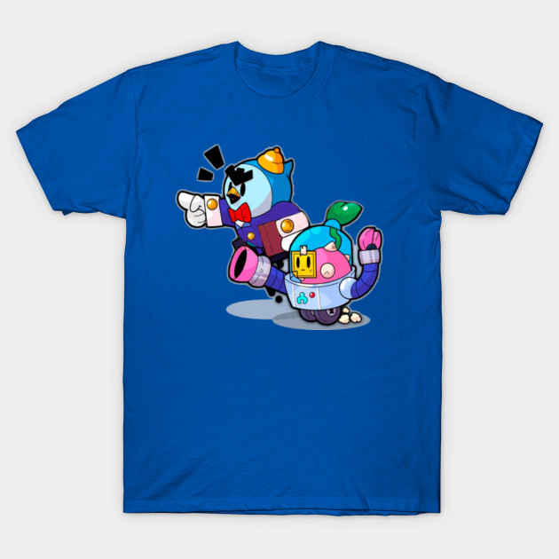 Mr P And Sprout Design Brawl Stars Videogames T Shirt Teepublic