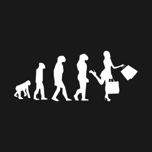 Evolution Of Woman Funny T-Shirt
