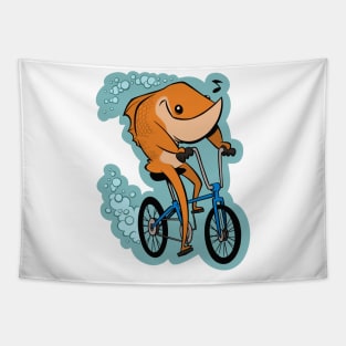 A Fish Needs a Bicycle. Tapestry