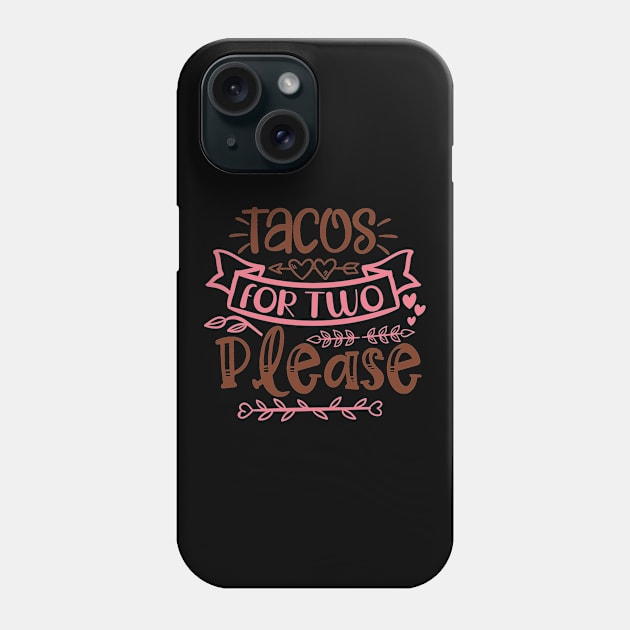 Tacos for two please, Pregnancy Gift, Maternity Gift, Gender Reveal, Mom to Be, Pregnant, Baby Announcement, Pregnancy Announcement Phone Case by CoApparel