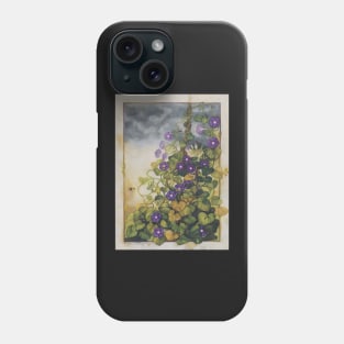 Ipomoea morning glory - Botanicals theme Phone Case