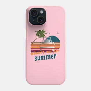 cute retro last day of school school's out for summer teacher Phone Case