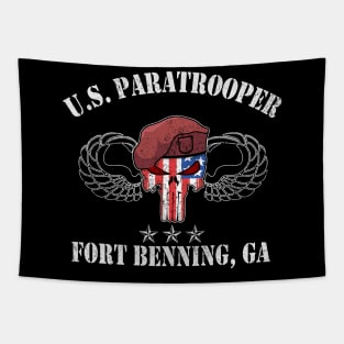 Fort Benning Army Base-Airborne Training-Columbus GA Tapestry