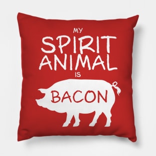 Spirit Animal - Bacon Pillow