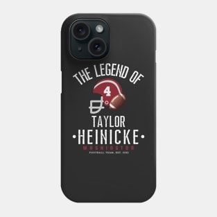 Washington's-Team-The-Legend-of-Taylor-Heinicke Phone Case