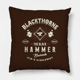 Blackthorne Hideaway Blacksmith Pillow