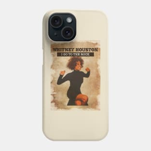 Vintage Old Paper 80s Style Whitney Houston Phone Case