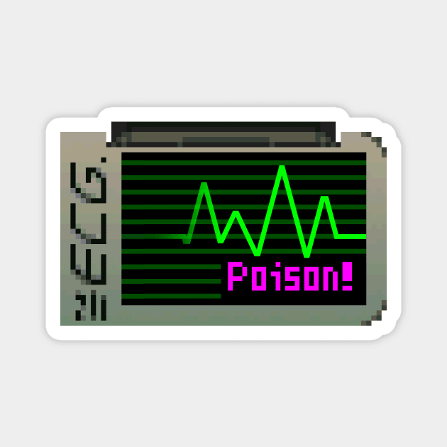 ECG - Poison! Magnet by CCDesign