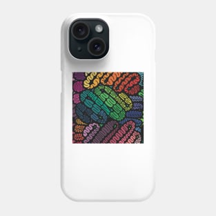 Bright Colorful Rainbow Swirlers Phone Case