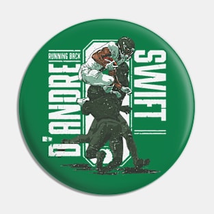 D'andre Swift Philadelphia Hurdle Pin