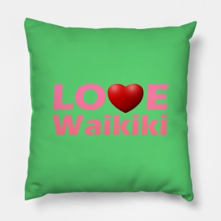 LOVE Waikiki - Pink fade Pillow