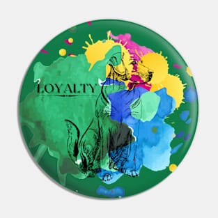 Loyalty Print Pin