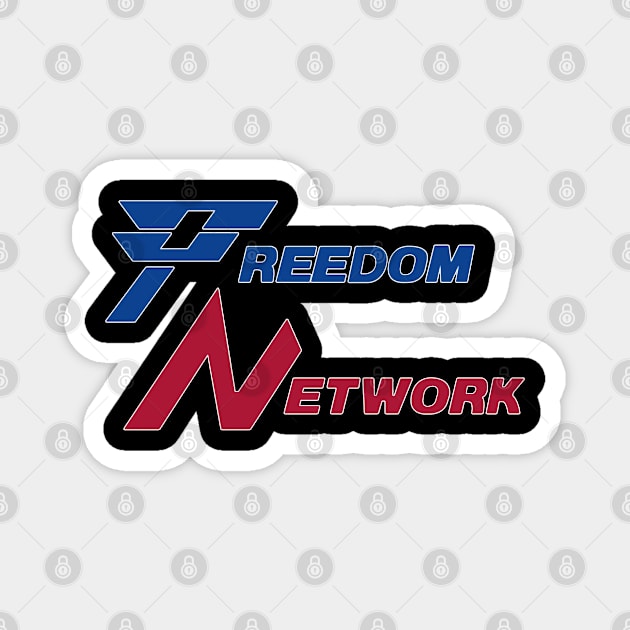 V - Freedom Network 1 Magnet by RetroZest