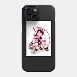 1925 Golf Illustration Phone Case