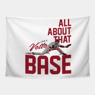 Joey Votto Cincinnati Base Tapestry