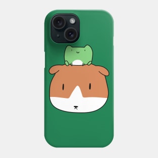 Little Frog and Guinea Pig Face Phone Case