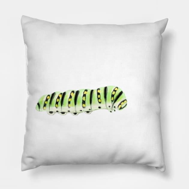 Caterpillar Pillow by melissamiddle