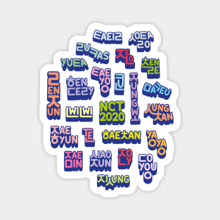 NCT's cute names (OT23) Magnet