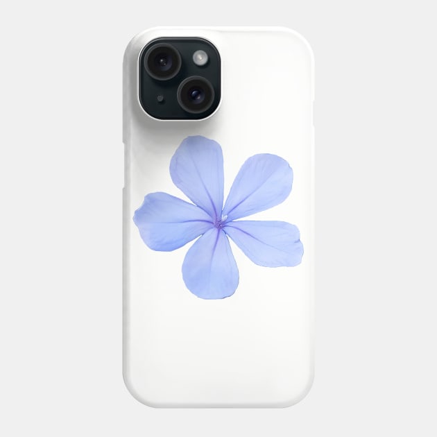 Blue Flower Photo Phone Case by ellenhenryart