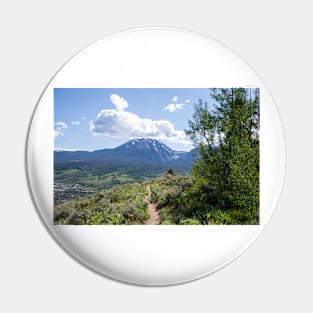 Buffalo Mountain from Hiking Trail Pin