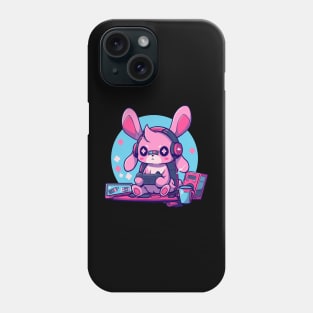 gaming bunny Phone Case