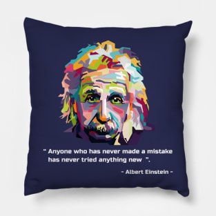 Best quotes from einstein in WPAP Pillow