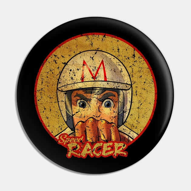 Vintage Speed Racer Pin by den.make