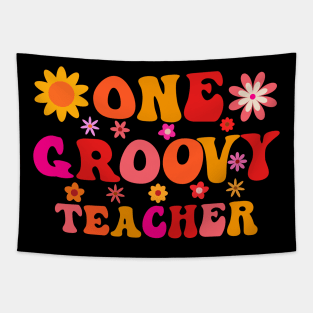 One Groovy Teacher Tapestry