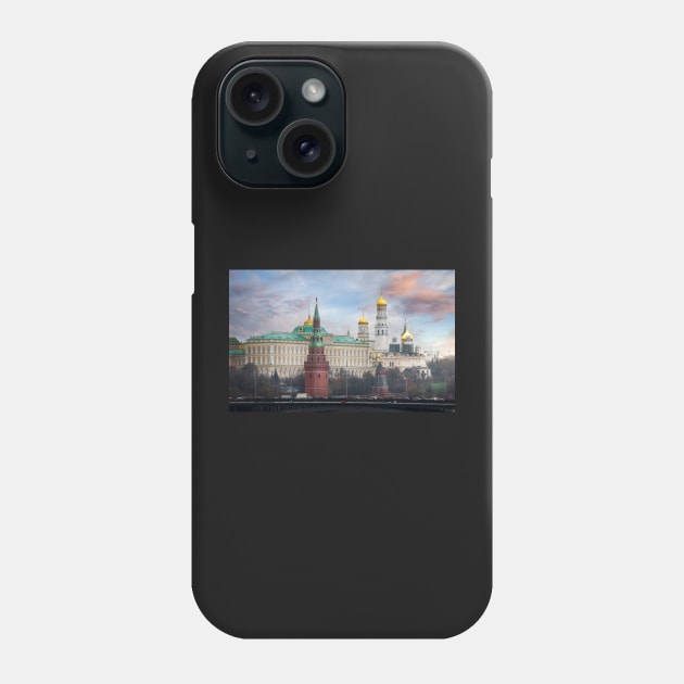 The Grand Kremlin Palace in Moscow, Russia Phone Case by mitzobs