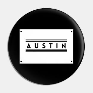 Made In Austin Pin