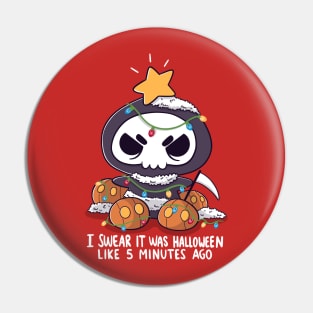 Christmas Reaper Pin