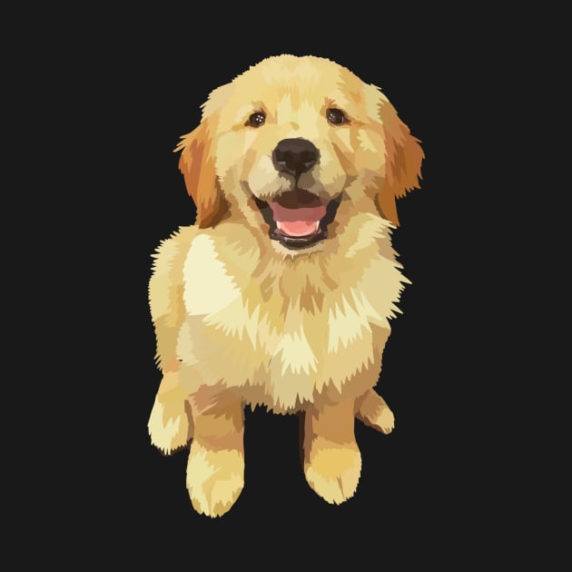 Cute Golden Receiver Puppy by jrepkin