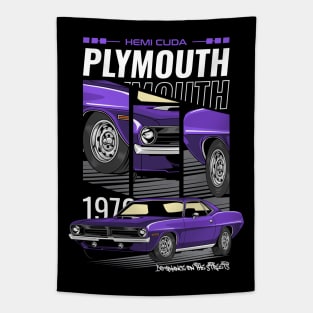 1970 Hemi Cuda Classic Car Tapestry