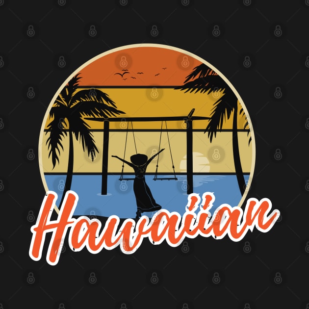 Hawaiian Beach Vibes Honolulu Sunset by yayashop