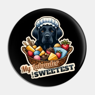 Confectioner Labrador Retriever Pin