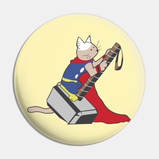 The Catty Thor Pin