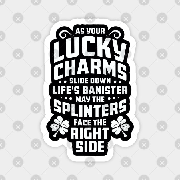 Irish Prayer - Luck of The Irish 2 - Funny Magnet by Vector-Artist