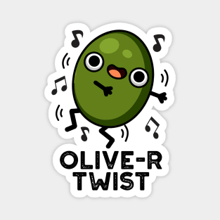 Olive-r Twist Cute Fruit Olive Pun Magnet