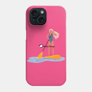 Stand Up Paddling Diva Phone Case