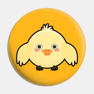 Kawaii Chick Pin