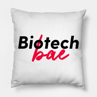 Biotech bae Official Merch Pillow