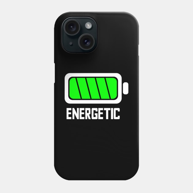 ENERGETIC - Lvl 6 - Battery series - Tired level - E1b Phone Case by FOGSJ