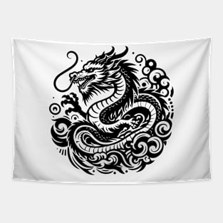 japanese dragon Tapestry