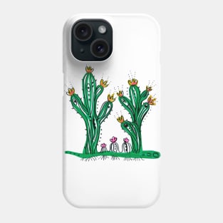 cactus family Phone Case